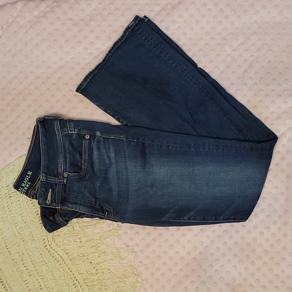 American Eagle, 8R, blue jeans